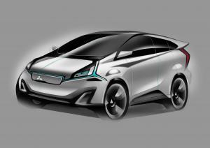 Mitsubishi Concept CA-MiEV 2013 года 